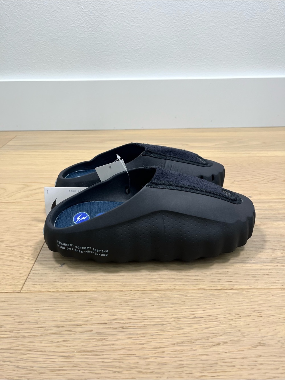 Nike Minds 001 Slides Fragment Black - Picture 4 of 12